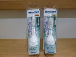 ソニッケアー　sonicare　HX4001A, 4011A　スタンダード、ミニサイズ　２本入　アドバンス　新品