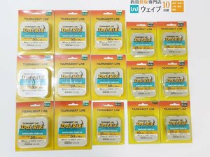 サンライン トーナメントライン ダイリキ 8号 200m・10号 150m・12号 150m 計15点セット 未使用品