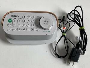 Hu731◆SONY ソニー◆スピーカー PERSONAL AUDIO SYSTEM SRS-LSR200 SRS-LSR200/T ホワイト お手元テレビスピーカー 動作品