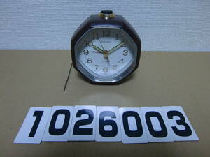 [管理番号1026003]●SEIKO 手巻き置き時計 MA324 中古