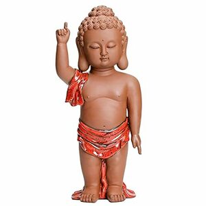 仏像 釈迦誕生仏 陶器製 立像 お釈迦様 置物 はなまつり 花祭り仏具 灌佛盤 灌仏会