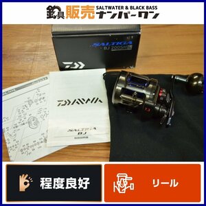 【程度良好品★人気モデル】ダイワ 17 ソルティガ BJ 200SHL 左巻き DAIWA SALTIGA ベイトリール オフショア ベイジギング 等に（KKM_O1）