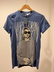 新品 H&M カートコバーン プリント Tシャツ / エイチアンドエム NIRVANA ニルヴァーナ KURT COBAIN