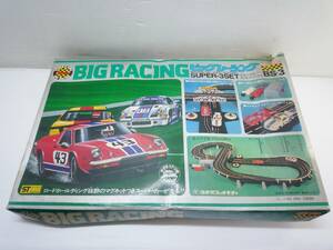 N7402a ヨネザワ BIG RACING SUPER-3SET ビッグレーシング スロットカー 当時物 おもちゃ 玩具