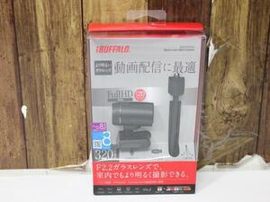 S2730 60 新品 バッファロー BUFFALO　BSW32KM03 マイク内蔵 320万画素 WEBカメラ F2.2ガラスレンズ　