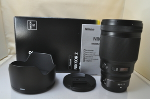 ★★極上品 Nikon NIKKOR Z 50mm F/1.2 S Lens w/Box♪♪#5757