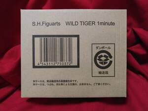 ☆送料無料・輸送箱未開封☆S.H.Figuarts ワイルドタイガー 1 minute【魂ウェブ商店限定】 #TIGER＆BUNNY #フィギュアーツ #バンダイ