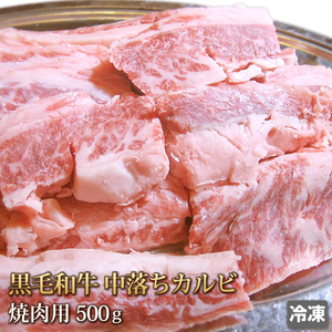 1円【１数】黒毛和牛 中落ちカルビ 500g ナカバラ 焼肉 BBQ バーベキュー 贈答 お歳暮 ギフト 業務用 訳あり 訳有り 大量 1円スタート