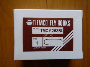 ティムコ フライフック サイズ4 100本セット TMC5263BL 新品