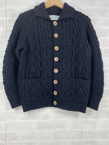 INVERALLAN インバーアラン フィッシャーマン セーター 3A size:不明 ネイビー MH0121012707