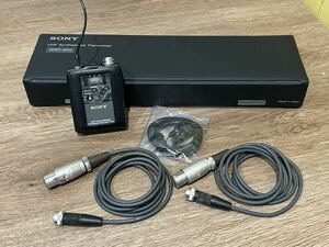SONY ソニー ワイヤレスマイク WRT-850(ECM-77BC相当品付属/マイクケーブル×2付属)