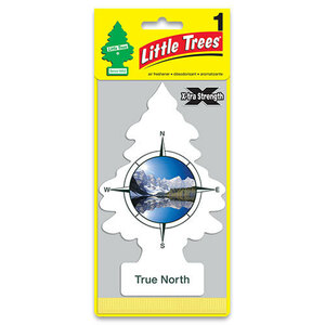 BIGリトルツリー　X-traStrength　（トゥルーノース）　Little Trees　MADE IN U.S.A.　エアーフレッシュナー　エアフレ　アメリカン雑貨