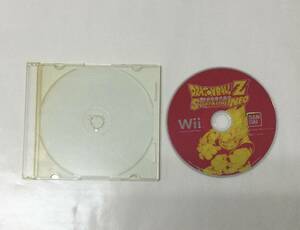 24Wii-010 任天堂 ニンテンドー Wii ドラゴンボールＺ スパーキングNEO レトロ ゲーム ソフト 使用感あり ディスクのみ