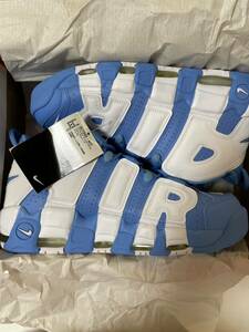 NIKE AIR MORE UPTEMPO UNIVERSITY BLUE ナイキ モアアップテンポ ユニバーシティ ブルー モアテン 黒タグ 新品未使用 29cm