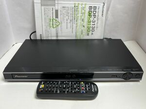 Pioneer ブルーレイディスクプレーヤー ブラック BDP-3130-K　2015年製　動作品　状態良　付属品完備