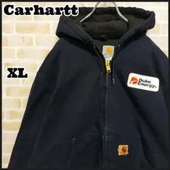 【入手困難】カーハート(Carhartt) 革・企業タグ アクティブジャケット