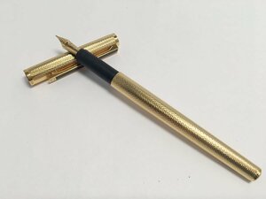 dunhill ダンヒル 万年筆 ペン先 14K ゴールドカラー 筆記用具 文房具