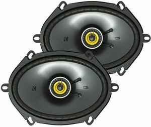 ■USA Audio■最新型 キッカーKicker CSシリーズ CSC684 (46CSC684) 16x20cm (6x8インチ） Max.225W ●保証付●税込