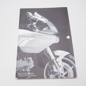 即決/送料無料!!DUCATI.ドゥカティMULUTISTRADA.ムルティストラーダ.アクセサリー.キット.カタログ2003.5か国語.伊英仏独西語