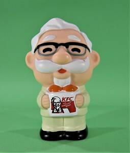 KFC ケンタッキー・フライド・チキン　おじさん人形＆貯金箱