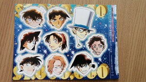 名探偵コナン シール ちゃお 2024年5月号 付録 100万ドル越え級顔面国宝フレークシール 怪盗キッド 工藤新一 Detective Conan