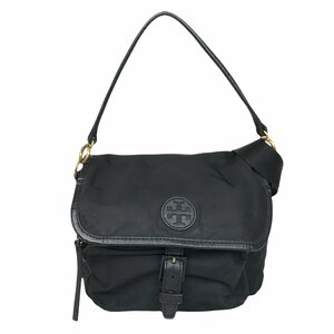 【1円～】トリーバーチ TORY BURCH バッグ ショルダーバッグ 2WAY ナイロン ブラック 中古