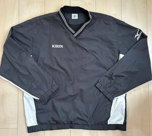 KIRIN　キリン　FIRE　ウインドブレーカー　ピステ　ワークジャケット　ブラック　MIZUNO　ミズノ　フリーサイズ　非売品　ノベルティ