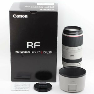 Canon キヤノン RF100-500mm F4.5-7.1 L IS USM