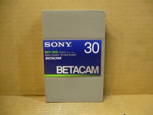 ▽SONY BCT-30G BETACAM テープ 30分 新品 ソニー ベータカム ベーカム