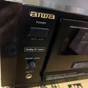 AIWA XK-S7000 カセットデッキ 改造品　動作品 年代物