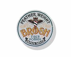 BROSH(ブロッシュ) BROSH FIBER POMADE ヘアワックス 120グラム (x 120)