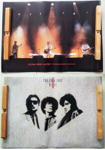 ポスター THE ALFEE アルフィー コンサート 横浜スタジアム 1984 昭和59年レトロ 当時物 FOR YOUR LOVE