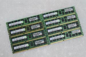 E1110 & L 8GB 8枚セット 計64GB DDR3-1333 PC3L-10600R Registered RDIMM 2Rx4 M393B1K70DH0-YH9Q8