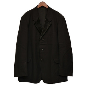 YOHJI YAMAMOTO pour homme　ヨウジヤマモト　2002SS　オーバーサイズハラコラペル3Bジャケット　ジャケット　8054000132690