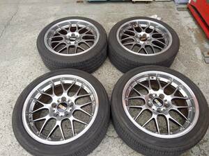 即決！BMW 3シリーズ F30/F31　BBS RS-GT　RS909　タイヤ　ヨコハマ　ADVAN　dB　V552　245/40R18