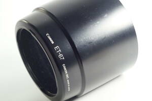 hiD-02★送料無料 並品★Canon ET-67 EF100mm F2.8マクロUSM用 キャノン キヤノン レンズフード