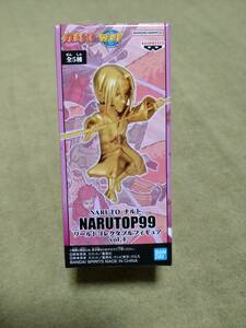 【№02 うちはイタチ（ゴールドver.）】NARUTO-ナルト- NARUTOP99 ワールドコレクタブルフィギュアvol.4 新品