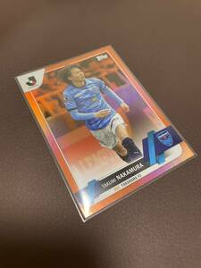 Topps 2023 Jリーグ　フラッグシップ　横浜FC 中村拓海　25枚限定　orangeFoil オレンジパラレル