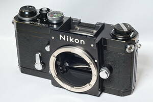 Nikon ニコン F フィルム カメラ ボディー のみ ブラック 中古 点検整備済 ( Ai-S Nikkor オールド レンズ 日本光学