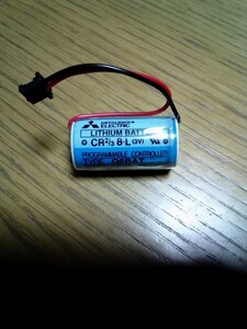 三菱電機(MITSUBISHI) CR2/3 8.L Q6BAT 3V 1700mAh バッテリー　電池　リチウム電池　倉庫保管品 2個