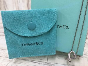 169A TIFFANY＆Co. ティファニーネックレス　ラビングハート ネックレス【中古】