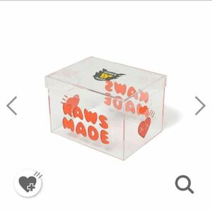 【新品】HUMAN MADE KAWS ACRYLIC FILE BOX Clear ヒューマン メイド カウズ アクリル ファイル ボックス クリア