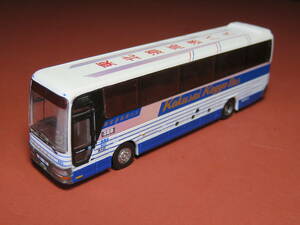 バスコレ　第17弾　いすゞ　ガーラⅡ　東北道高速バス　LV78系　1/150　トミーテック　TOMYTEC　品番193