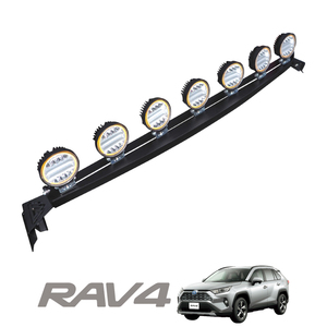 RAV4 50系 PHV LED ライト セット ライトマウント ルーフライトブラケット ライトブラケット 固定用ブラケット