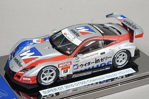 EBBRO エブロ 1/43 Honda ホンダ ウイダーinゼリー HSV-010 チャンピオンカー スーパーGT500 2010 #18 44426