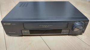 【ジャンク品】シャープ VHS Hi-Fi ビデオデッキ VC-HF530