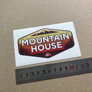 送料無料 ★即決 MOUNTAIN HOUSE ステッカー ★ マウンテンハウス フリーズドライ シール デカール アウトドア トレッキング 非常食