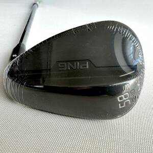 ★未使用★PING ピン s159 ウェッジ ミッドナイト仕上げ Sグラインド 58-10 N.S.PRO 950GH neo Flex-S