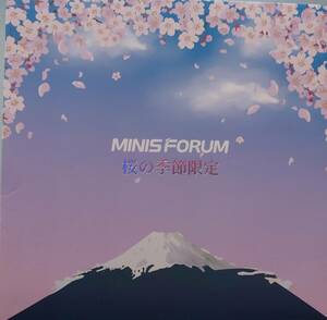MiniPC Minisforum UM773se (限定 桜Ver.)　マウス付