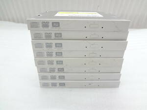DVDマルチドライブ SN-208 SATA接続 白ベゼル　8枚セット　★ジャンク品